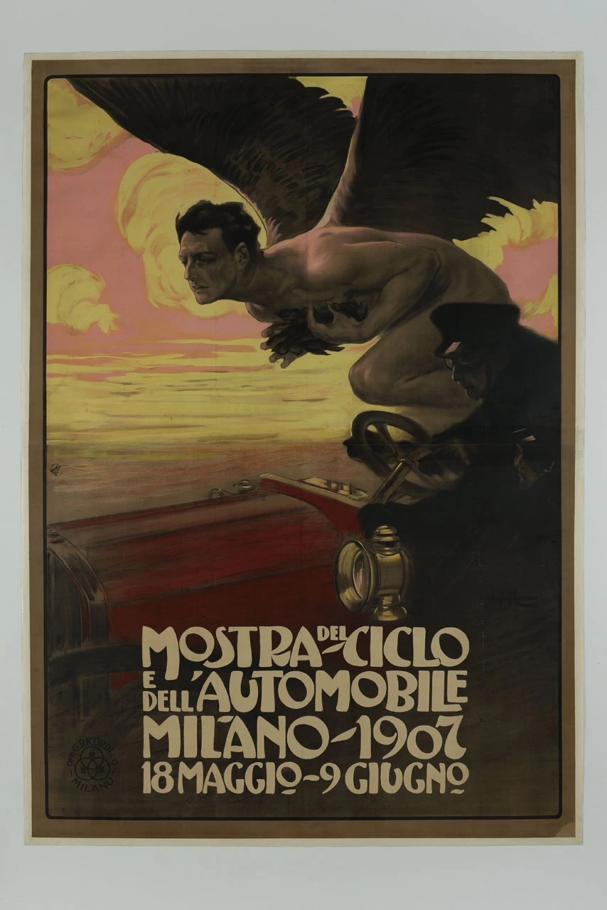 Mostra del ciclo e dell'automobile - Milano 1907, Museo Nazionale Collezione Salce, Treviso